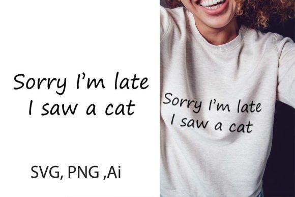Download Cat Funny T-shirt Design (Ai, SVG, PNG) - Premium Bundle